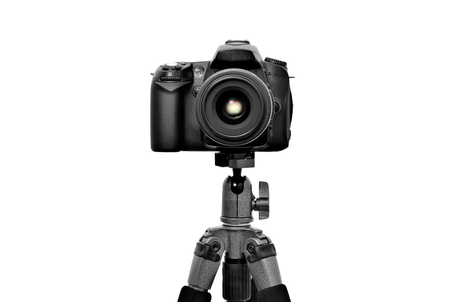 Kamerastativ När du målar med ljus ska kameran stå på stativ.